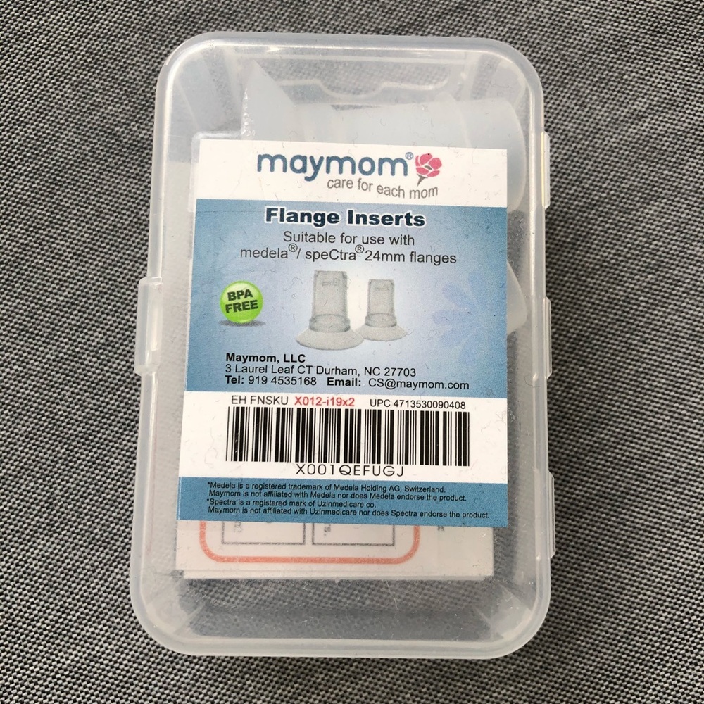 Maymom 19mm flange inserts NEW